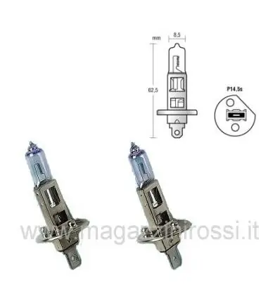 Lampada alogena Xenon H1- Vendita Finale