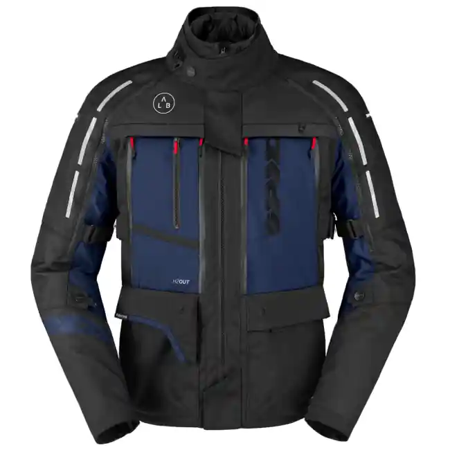 Giacca da moto Spidi 4 Season V3 H2Out nera e blu-M Bestseller