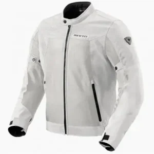 Giacca da moto Revit Eclipse 2 in rete leggera grigio chiaro-S Consegna Rapida