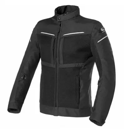 Giacca da moto Clover Netstyle-2 nera-M Super Prezzo