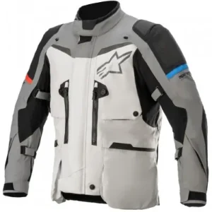 Giacca da moto Alpinestars Boulder Goretex grigio e blu-M Prezzo Ridotto