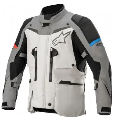 Giacca da moto Alpinestars Boulder Goretex grigio e blu-M Prezzo Ridotto