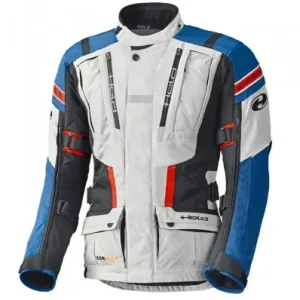 Giacca da moto Held Hakuna II grigio chiaro, blu e rosso-M Super Prezzo