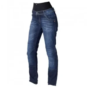 Jeans donna da moto Hevik modello Stone blu denim-40 Prezzo Conveniente