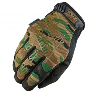 Guanti tattici Mechanix Original mimetici con logo-S Prezzo Ridotto