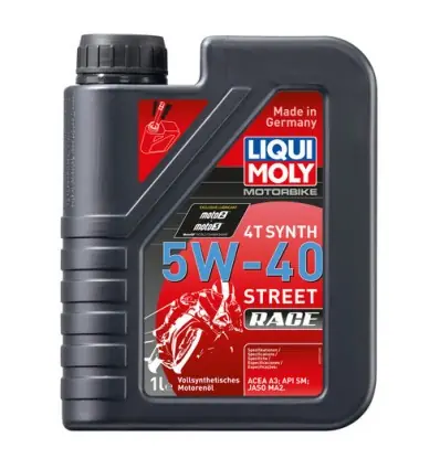 Olio motore Liqui Moly Motorbike 4T Synth 5W-40 Street Race 1 LT- Nuovo Arrivo