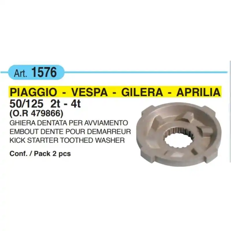 Nuovo Arrivo Ghiera dentata avviamento