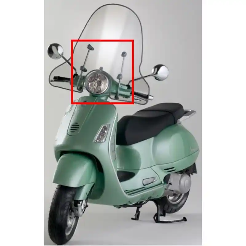 Attacchi parabrezza | Vespa GTS ie 4T e Super Affare