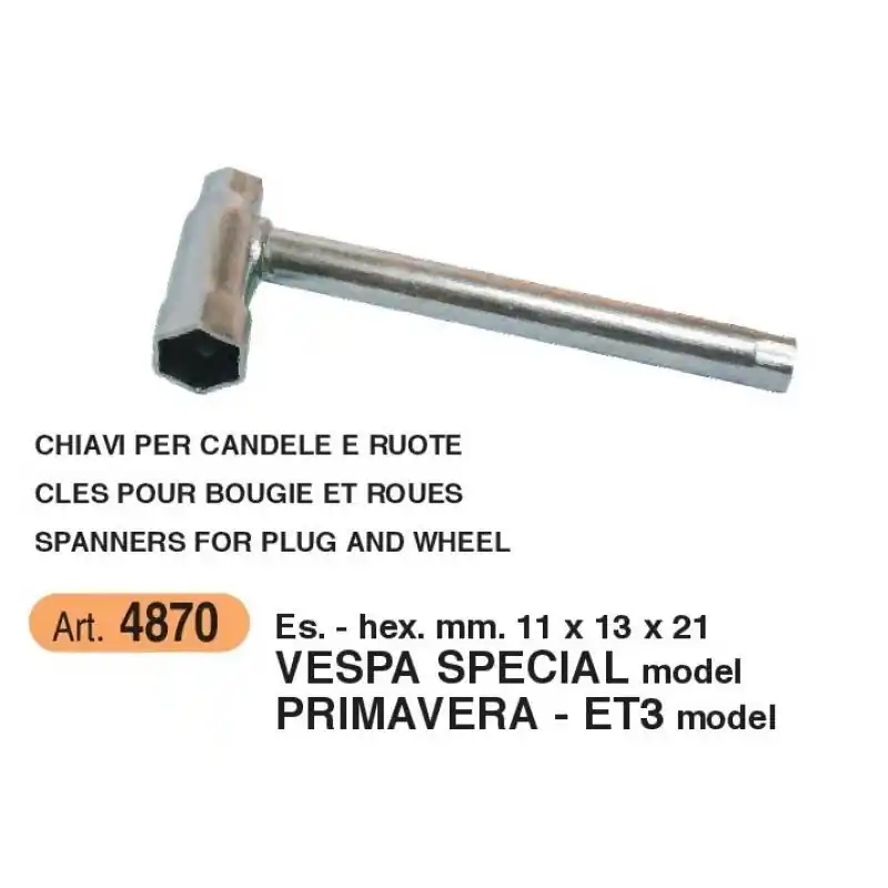 Chiave per candele e ruote con esagono da 11x13x21 Sconto