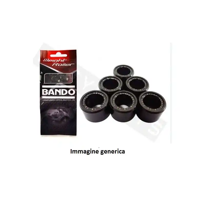Kit 6 rulli 15x12 6,5g yamaha 50 yn neo's 04-12 Solo Oggi