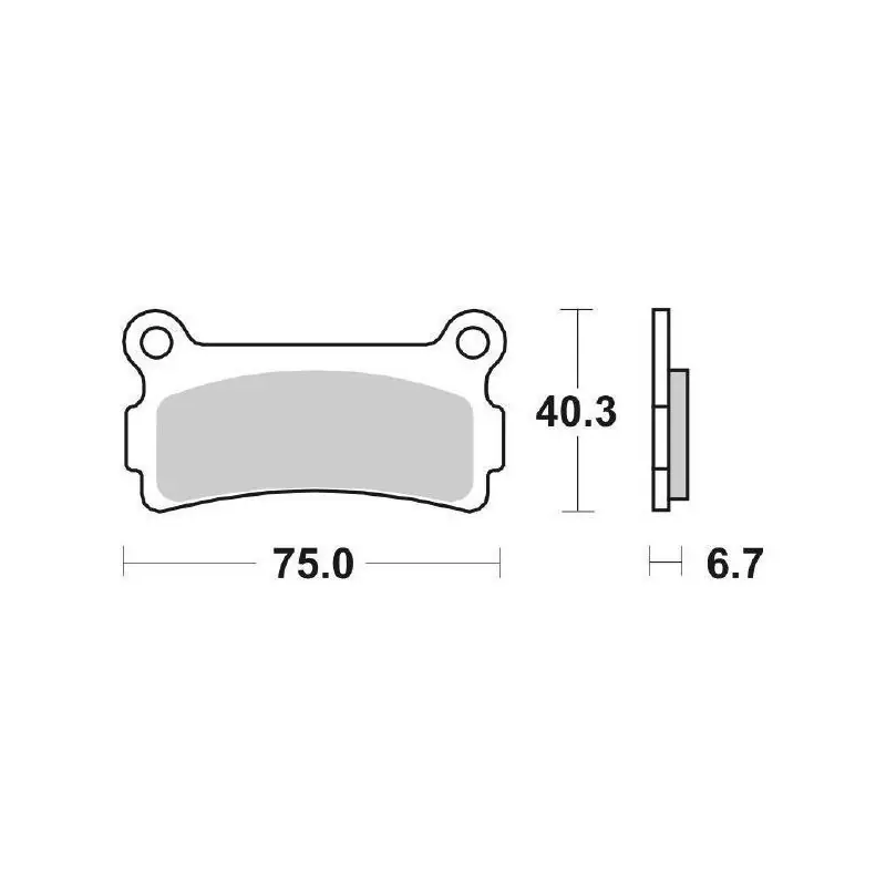 Direttamente Dal Produttore Pastiglia Freno Road HF | Ceramic Standard