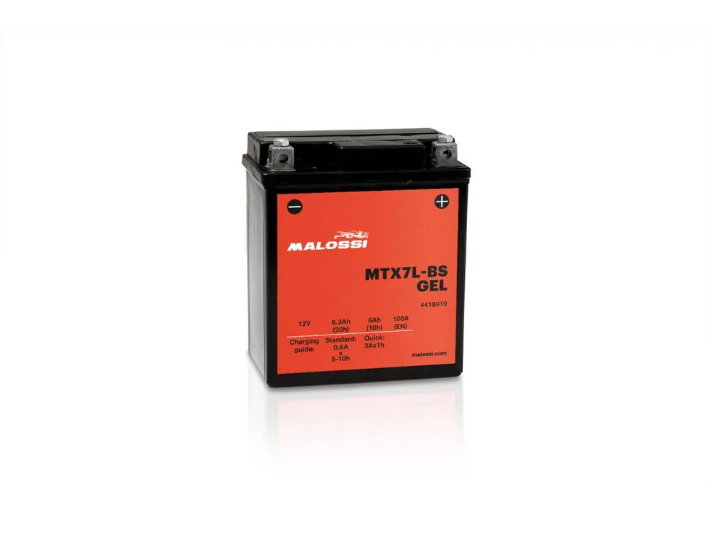 Occasione Imperdibile BATTERIA MALOSSIMTX7L-BS GEL MALOSSI PIAGGIO MEDLEY S 125 IE 4T LC EURO 4 2020+ (MB01M)-