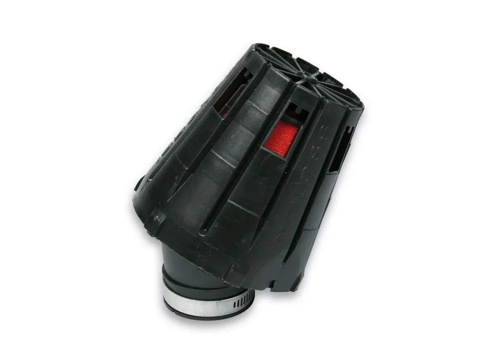 Bestseller FILTRO ARIA RED FILTER E5 CON 38 PER CARBURATORI PHBL 20-25 CON CUFFIA NERA MALOSSI YAMAHA SLIDER 50 2T-