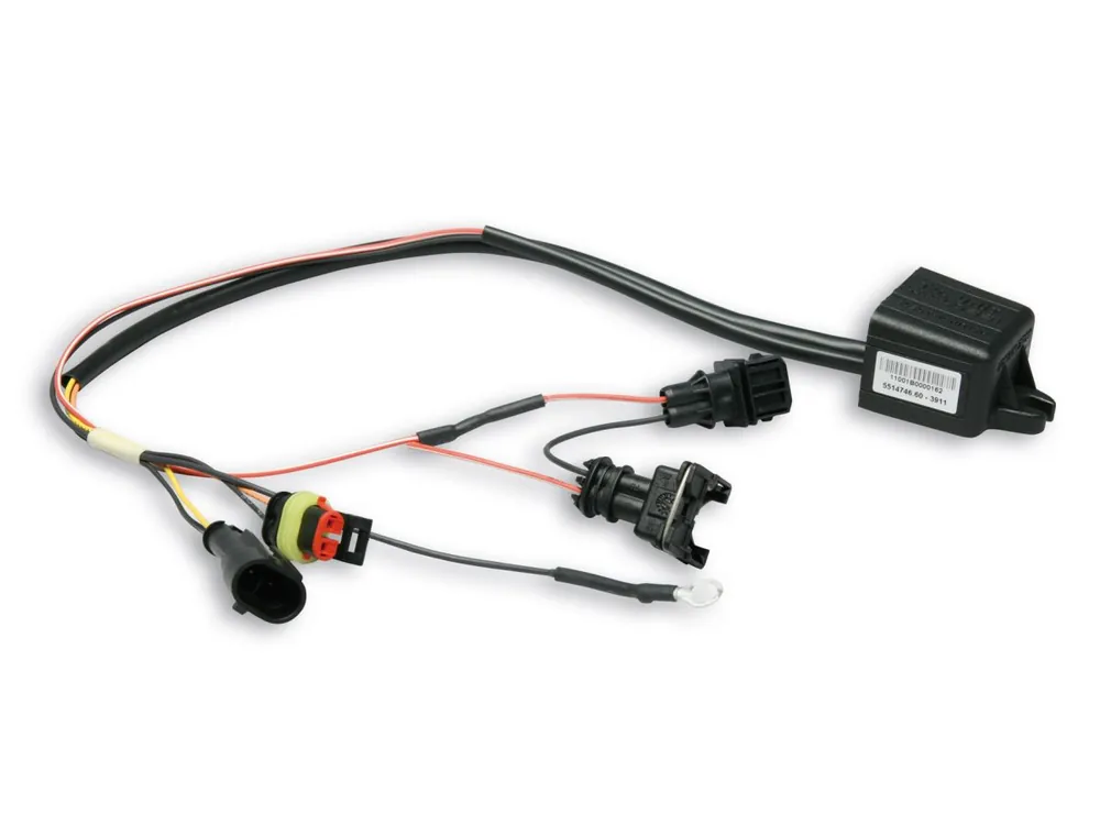 Nuova Collezione EMULATORE LAMBDA TC UNIT O2 CONTROLLER MALOSSI APRILIA SCARABEO SPECIAL 300 IE 4T LC EURO 3 (PIAGGIO M28RM)-
