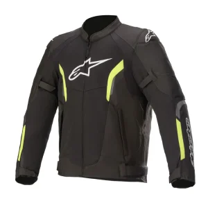Economico GIACCA A VENTO AST V2 ALPINESTARS NERO / GIALLO FLUO-S - Pronta consegna