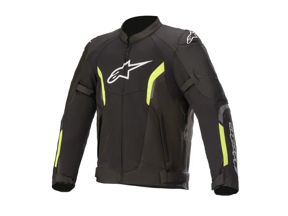 Economico GIACCA A VENTO AST V2 ALPINESTARS NERO / GIALLO FLUO-S - Pronta consegna