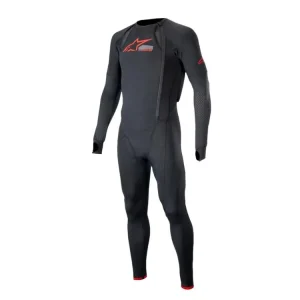 INTIMO LUNGO TECH-AIR® 10 RACE SYSTEM NERO/ROSSO ALPINESTARS-XS    - Disponibile Bestseller