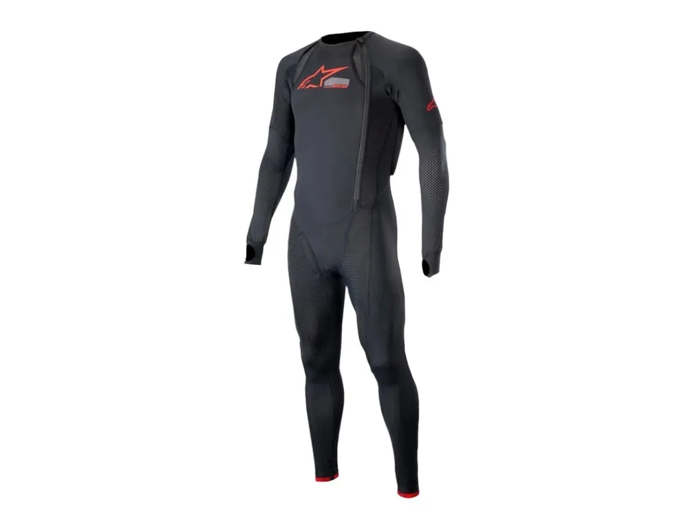 INTIMO LUNGO TECH-AIR® 10 RACE SYSTEM NERO/ROSSO ALPINESTARS-XS - Disponibile Bestseller