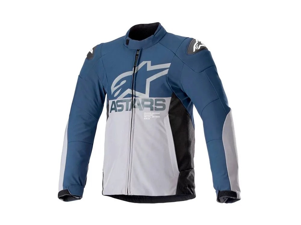 Compra Oggi Stesso GIACCA SMX WATERPROOF ALPINESTARS BLU NAVY / GRIGIO-S - Ordinabile