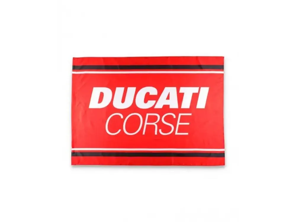2356002 BANDIERA UFFICIALE DUCATI RACING- Novità