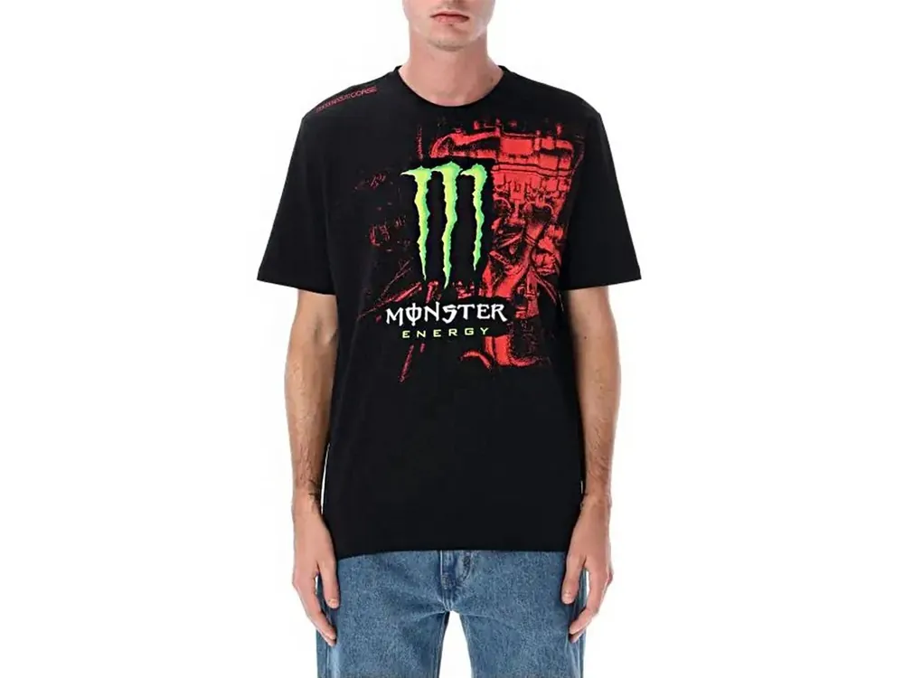 2535902 T-SHIRT UFFICIALE DUCATI DUAL MONSTER RED HEART-S - Ordinabile Compra Online