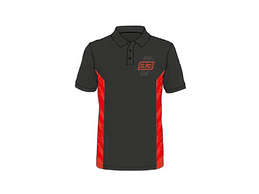 2513001 POLO UFFICIALE MARC MARQUEZ 93 RECTANGLES-S - Ordinabile Solo Oggi