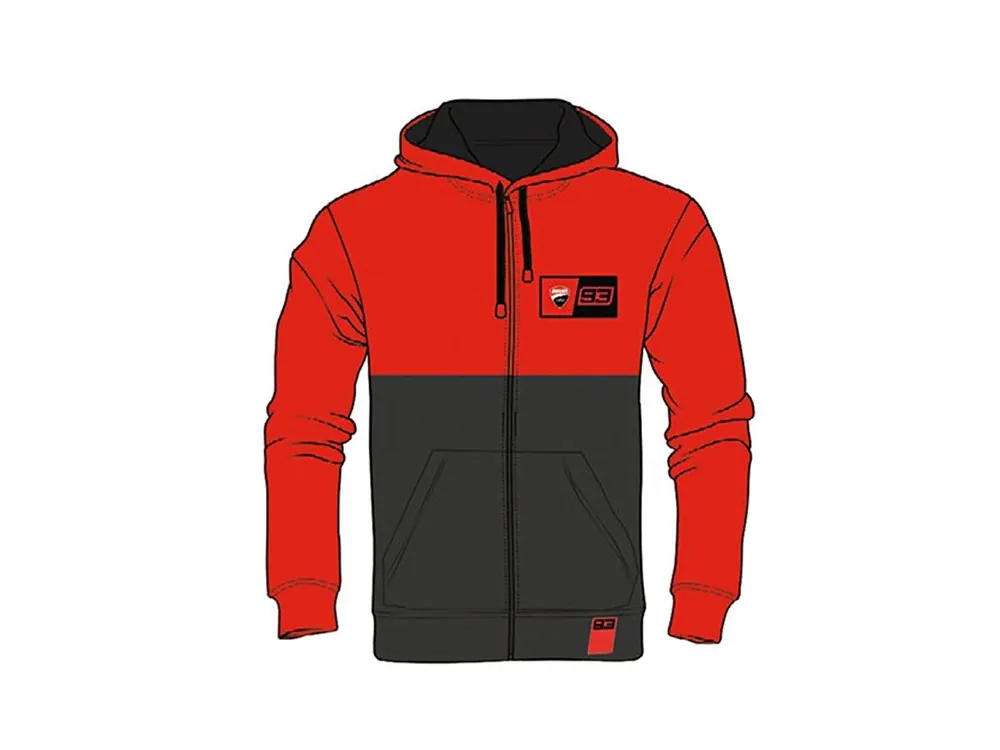 Acquista Ora 2529301 FELPA UFFICIALE DUCATI MARC MARQUEZ 93 BOX LOGO-S - Ordinabile