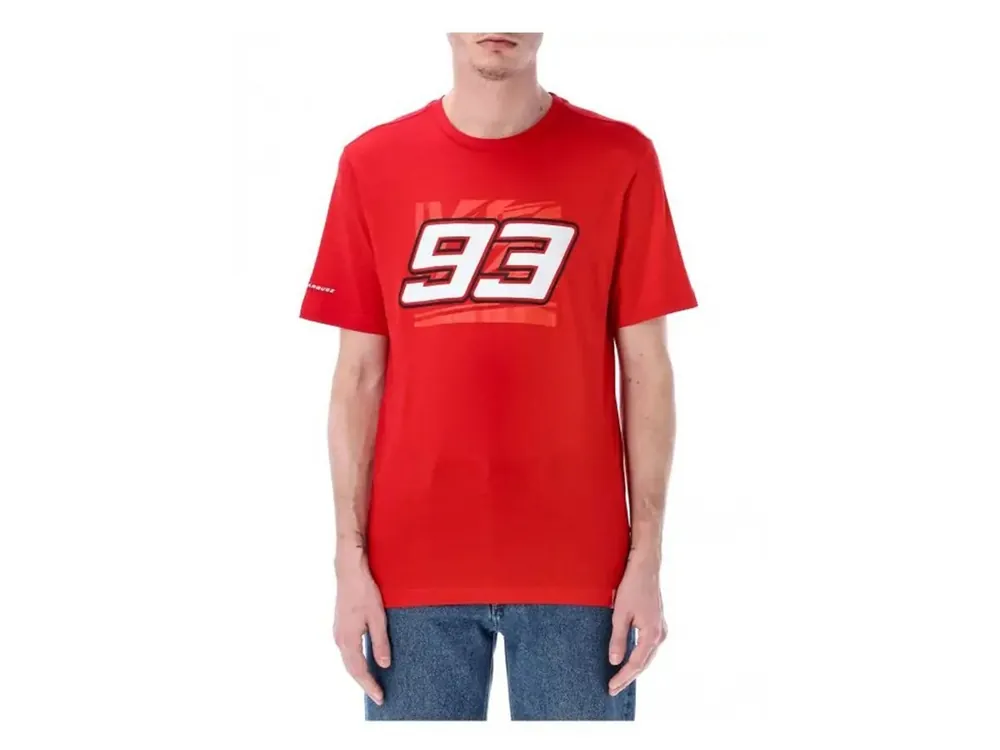 2333001 T-SHIRT UFFICIALE MARC MARQUEZ 93-XS - Ordinabile Saldi