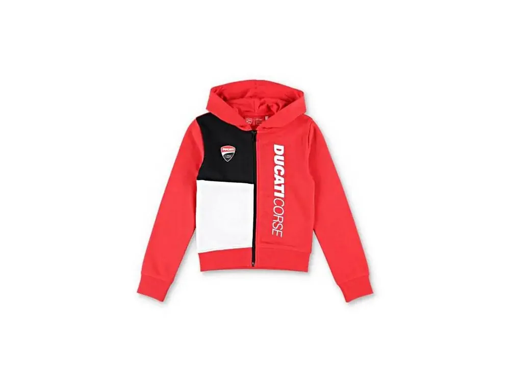 Prezzo Basso 2526003 FELPA BAMBINO UFFICIALE DUCATI CORSE COLOR BLOCK-2/4 - Ordinabile