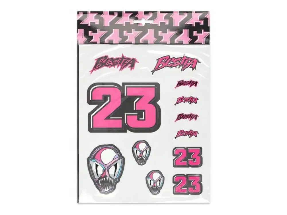 Scelto Dai Clienti 2352605 STICKERS UFFICIALI ENEA BASTIANINI 23-
