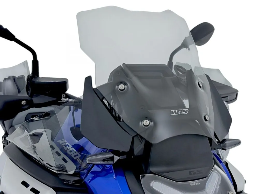 CUPOLINO TOURING CON RADAR FUME' SCURO WRS BMW R 1300 GS ADVENTURE 2024-2026- Compra Oggi Stesso