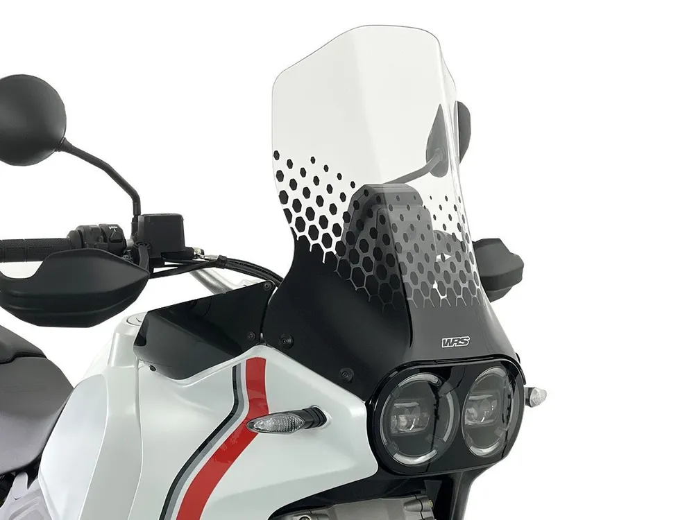 Pagamento Sicuro CUPOLINO CAPONORD TRASPARENTE WRS DUCATI DESERT X / RALLY / DISCOVERY 2022-2025-