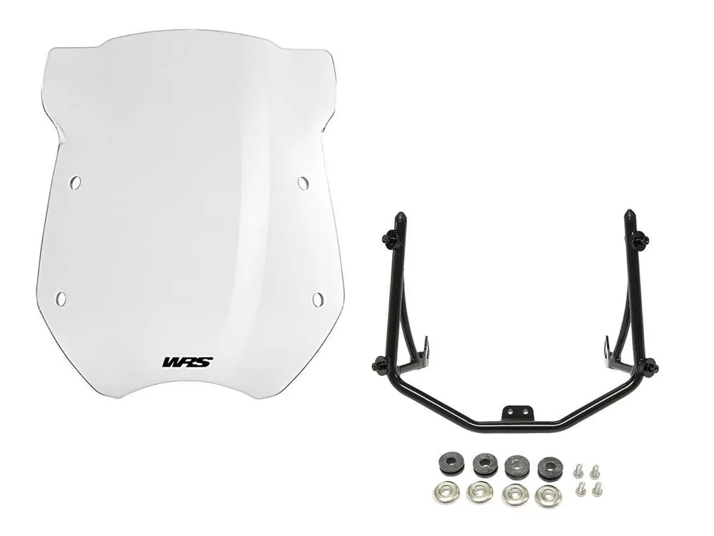 Saldi KIT CUPOLINO WRS ALTO 18" TRASPARENTE + TELAIETTO NERO BMW R 1200 R 2011-2014-