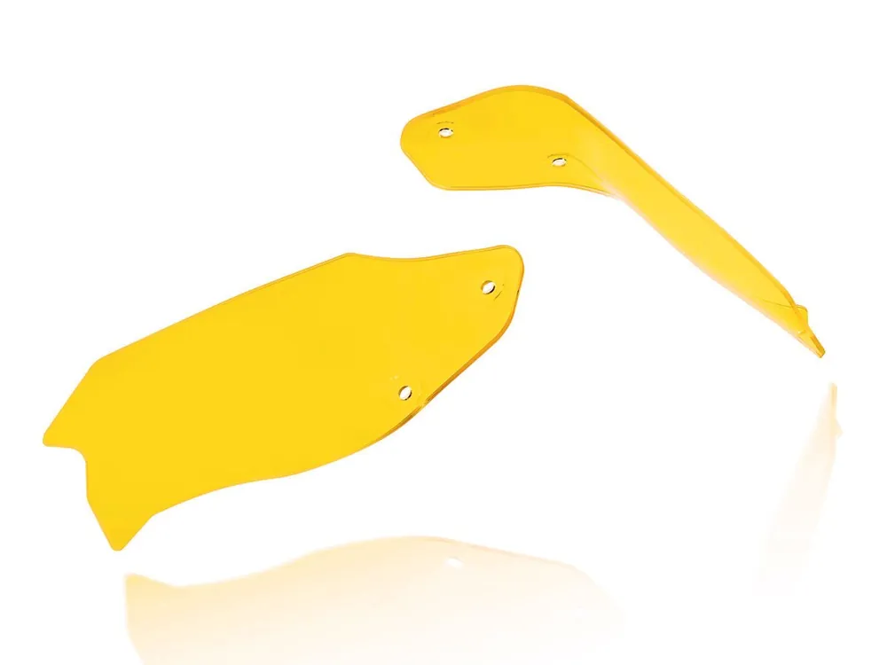 COPPIA DEFLETTORI WRS GIALLO BMW F 750 GS / F 850 GS 2018-2023 (NO ADV)- Spedizione Gratuita