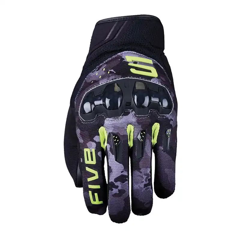 Guanti Five RSX nero giallo fluo-S Offerta Lampo