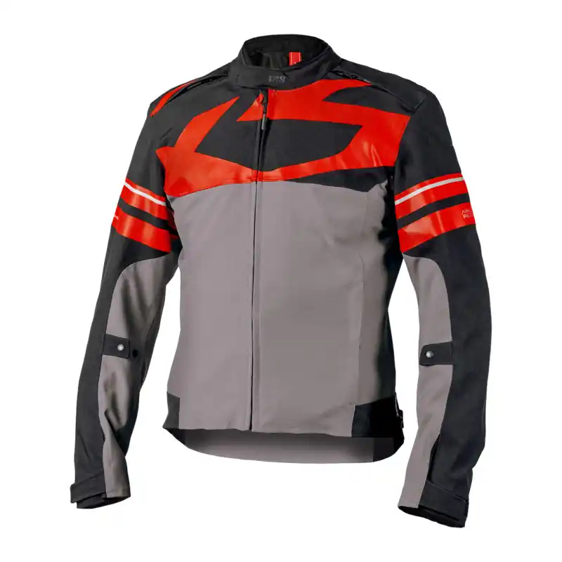 Giacca Ixs Rapid-STX 2.2 grigio nero rosso-XS Nuova Collezione