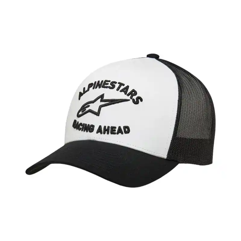 Cappellino Alpinestars Triple Trucker bianco nero- Spedizione Gratuita