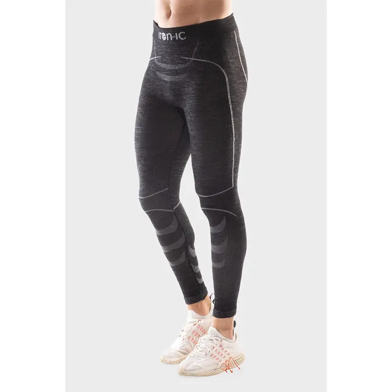 Novità Leggings Iron-IC Merino 70 Ultra Warm nero-2XL