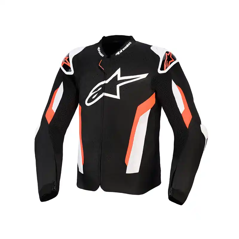 Nuovo Arrivo Giacca Alpinestars T-GP Air nero rosso fluo-S