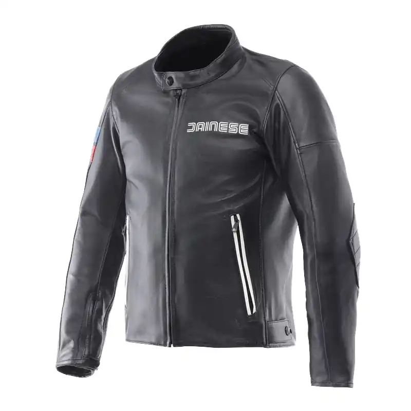 Giacca Pelle Dainese Leggenda nero-44 Occasione