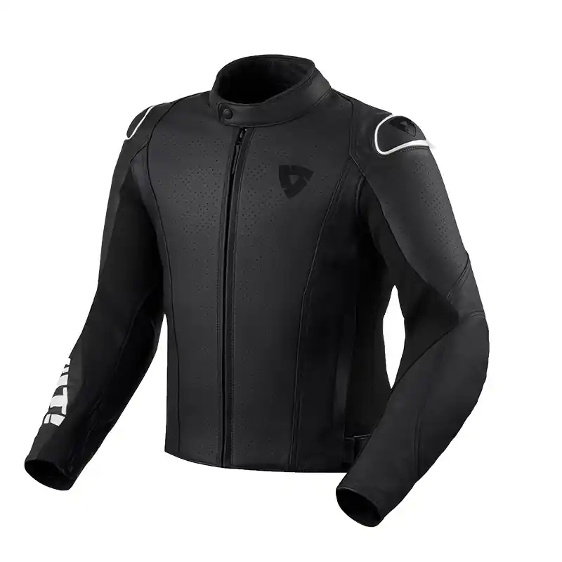 Giacca Rev'it Quadratic nero bianco-46 Di Tendenza