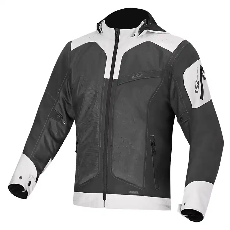 Più Venduto Giacca LS2 Bolton Air grigio-S