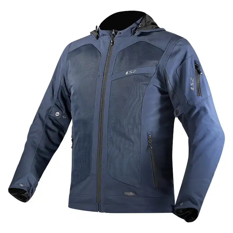 Giacca LS2 Bolton Air blu-S Pagamento Sicuro