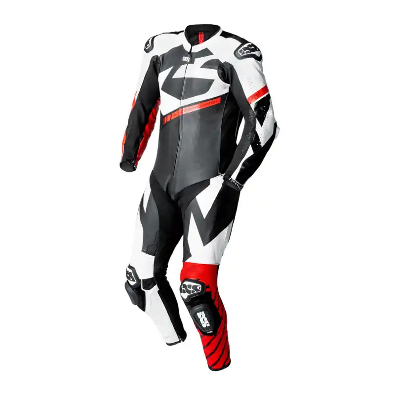 Tuta Ixs Ace 1.0 bianco rosso-48 Non Perdere