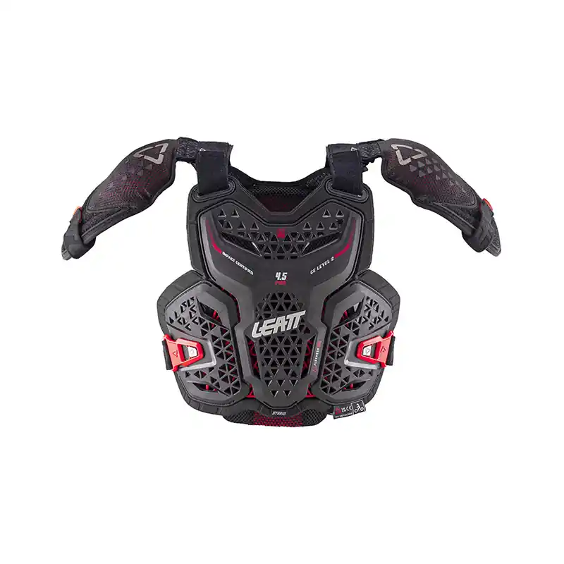 Non Perdere Pettorina Leatt 4.5 Hybrid Pro JR nero-S/M
