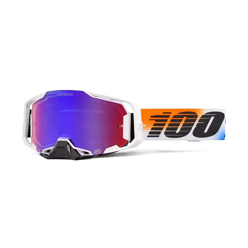 Maschera 100% Armega United Hiper rosso blu- Offerta Speciale