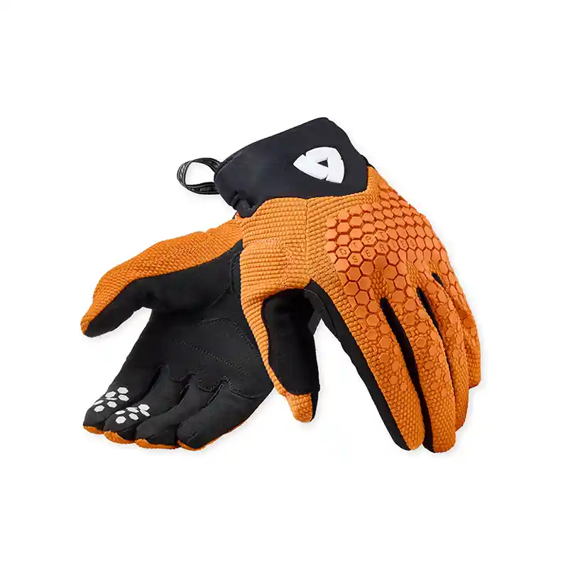 Guanti Rev'it Massif arancio-S Offerta Lampo
