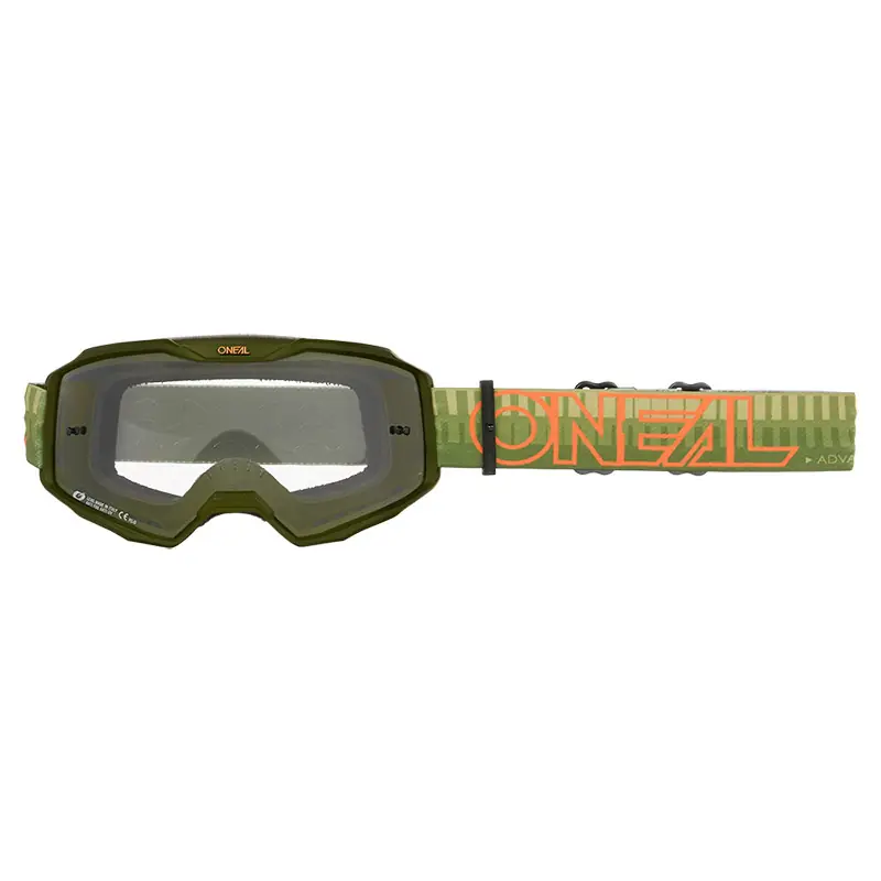 Compra Adesso Maschera O Neal B-10 Striped V.26 verde-