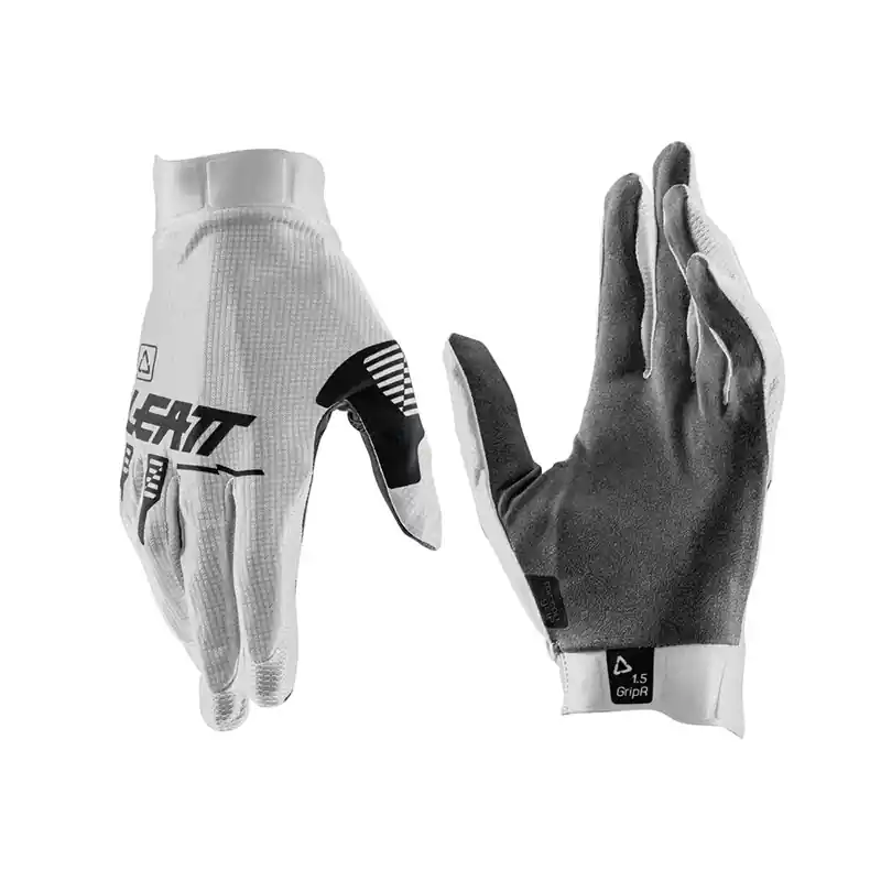 Guanti Leatt Moto 1.5 GripR V26 bianco-S Reso Gratuito
