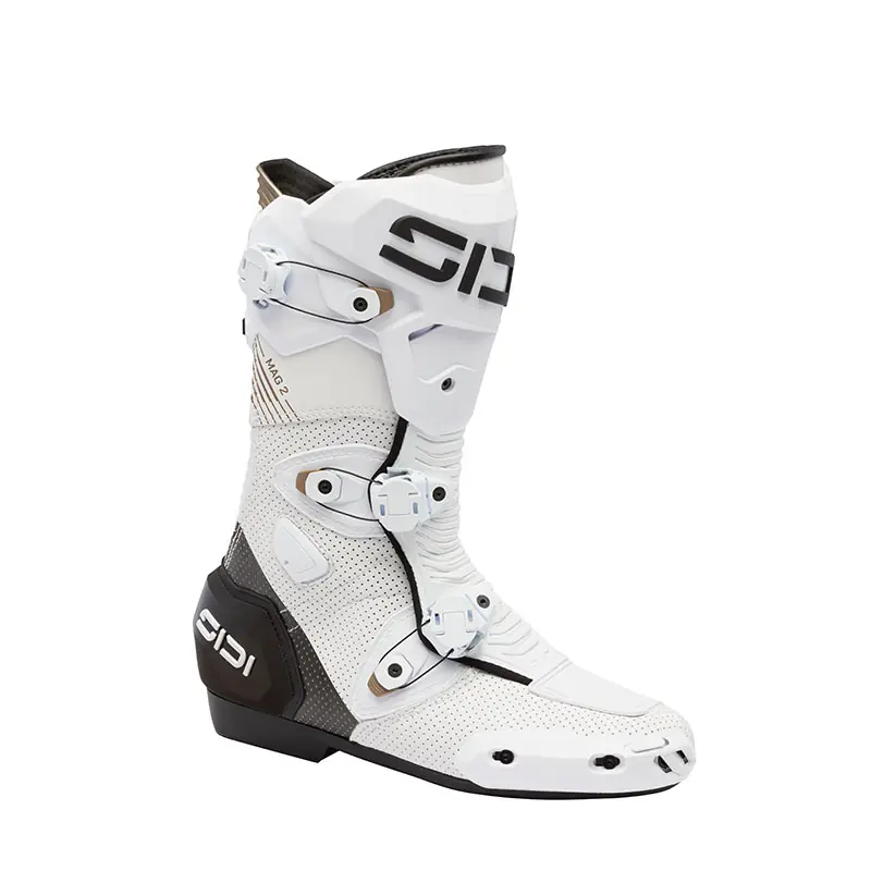 Stivali Sidi Mag 2 Air bianco nero-41 Occasione Imperdibile